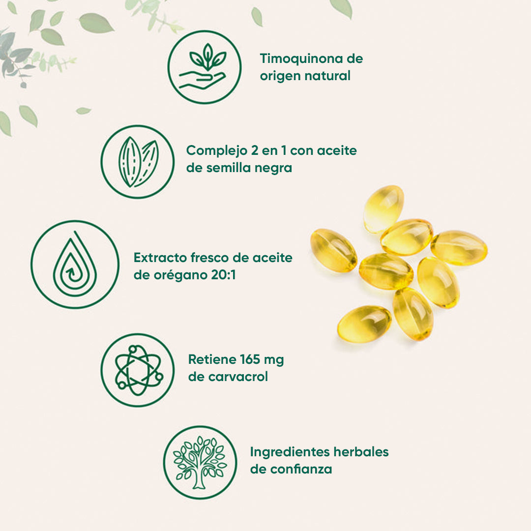 Blinkori® - Oregano Oil with Black Seed Oil